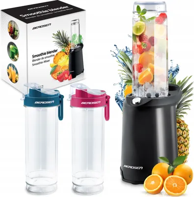 Obrázek produktu pro Mixér Na Smoothie Berdsen Bd-752 700W 2 Smoothie Flaschen 0,57L