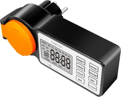Immagine prodotto di Logilink ET0016 Logilink Zeitschaltuhr Outdoor, 2,2" LCD-Display, 3600W