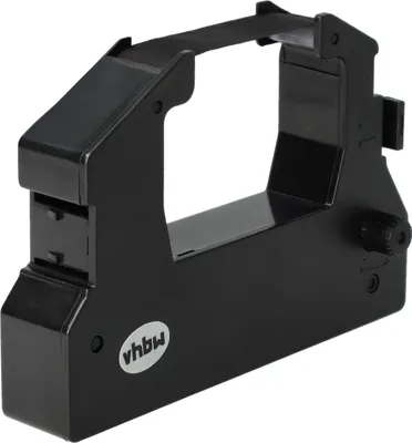 Produktbild von vhbw Farbband Schriftband kompatibel mit Epson 2000, M2000 Nadeldrucker, Bondrucker - Schwarz