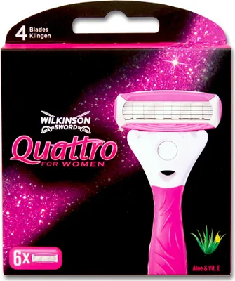 Immagine prodotto di Testine di ricambio Quattro per donna 6 pz