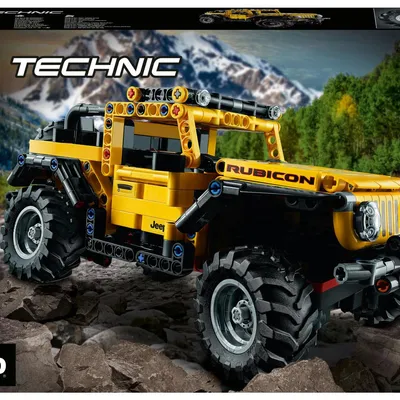 Image de LEGO Technic Jeep® Wrangler 42122 - Kit de construction, 665 pièces, 9+ ans