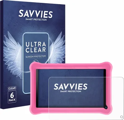 Produktbild von 6x Für Sannuo K708 7" Schutzfolie Savvies Displayschutz Display Schutz Folie Klar Transparent