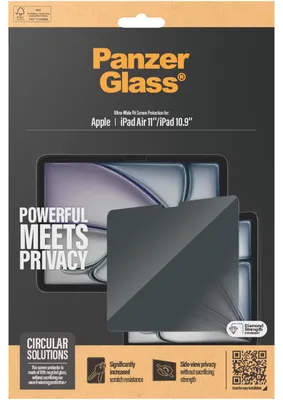 Immagine prodotto di PanzerGlass ® Privacy Screen Protector iPad Air 11'' (2025-2024) | iPad 10.9'' (2022)| Ultra-Wide Fit