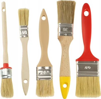 Produktbild von Malerpinsel Set Hochwertige Synthetik Ideal Für Präzises Malen Profiqualität 5 FEINZ Stück