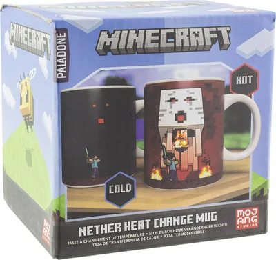 Produktbild von Minecraft Tasse Unisex Minecraft Nether Tasse mit Thermoeffekt multicolor Standard