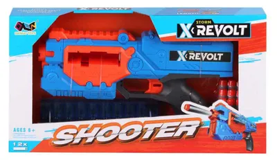 Image de Shooter x Revolt – avec 12 fléchettes souples