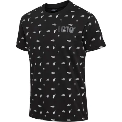 Produktbild von hummel LP10 Lukas Podolski Freizeitshirt mit Motiv Döner 2114 - black/white M