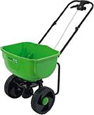 Produktbild von Streuwagen 97390 (Fassungsvermögen 15 Liter, zum Säen, Düngen, Streuweite 2-3 m, mit Streustopp, Streuregulierung stufenlos) 2051002