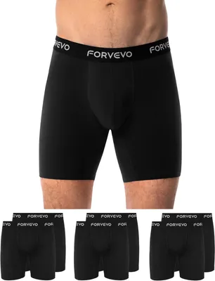 Produktbild von Boxershorts Herren M-2XL, 6er Set, lange Beine, Baumwolle, Unterwäsche für Herren
