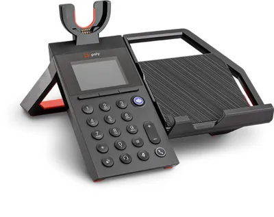 Produktbild von Poly ELARA 60 WS Headset-Basisstation für Voyager Focus ohne Headset schwarz