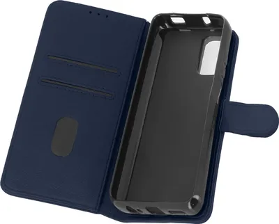 Produktbild von Avizar, Flip Cover Geldbörse, Etui Kunstleder für Xiaomi Redmi Note 10, Blau
