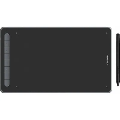 Produktbild von XPPen Deco LW 10 x 6 Zoll Grafiktablett mit Bluetooth-Funktion 8 anpassbare Schnelltasten, X3 Elite Stift Zeichentablett Tablet zum Zeichnen (Schwarz)