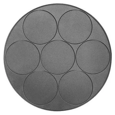 Zdjęcie produktu dla Talerz do mini naleśników 11,4 cm, szary, Lagrange AC100501