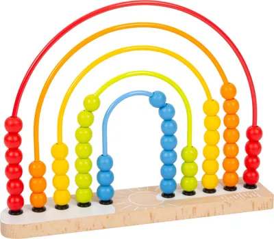 Produktbild von Motorikschleife und Abakus Regenbogen