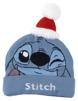 Obrázek produktu pro Dětská čepice Disney Lilo a Stitch – vánoční zábava