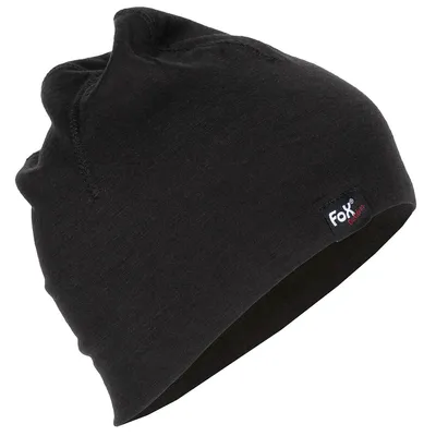 Produktbild von Fox Outdoor Beanie, "Merino Lite", schwarz