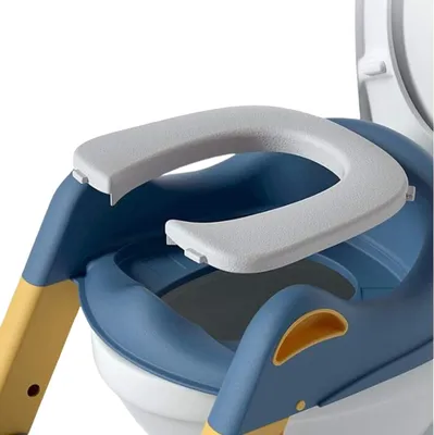 Image de Garniture en PVC, support souple pour KIDDISTEP Échelle de toilette réglable en hauteur pour enfants - KIDDIPAD