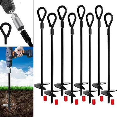 Produktbild von Famanu Grundanker 38 cm für Erdschnecken-Schutz - Zelte - Schaukeln - Trampoline