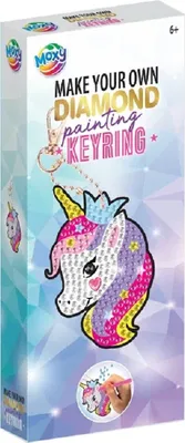 Obrázok produktu pre MOXY Diamantové maľovanie prívesok - Jednorožec