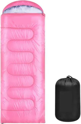Produktbild von Famanu Schlafsack für Camping - Warmer, leichter Schlafsack für 3-4 Jahreszeiten