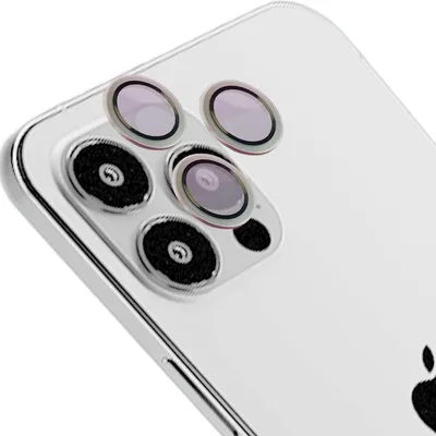 Close-up of the camera lenses of a smartphone.