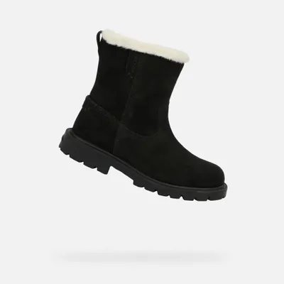Produktbild von Geox Schwarze Mädchen-Winterstiefel Shaylax WPF 35