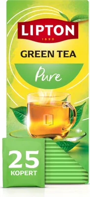 Image de Lipton Classic Green Tea Pure Thé vert 32,5 g (25 sachets)