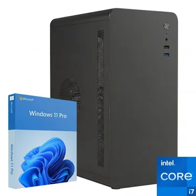 Produktbild von Intel Core i7 - 32 GB DDR4 - 960 GB SSD - WLAN - Bluetooth - Windows 11 Pro (COMPUGEAR CS110-40695)