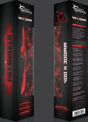 Image de White Shark GMP-1699 Skywalker L, tapis de souris 400 x 300 mm
