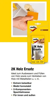 Beige Spachtelmasse für Holzreparaturen - Einfach und effektiv