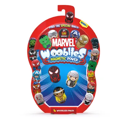 Produktbild von Wooblies 4ks kov 4cm magnetické postavičky mix druhů na kartě