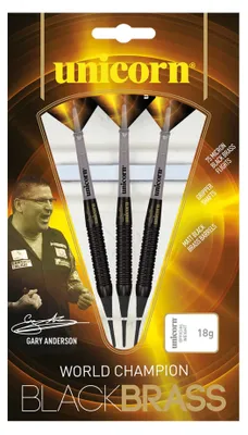 Produktbild von Unicorn Gary Anderson World Champion Black Brass Softdarts