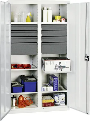 Zdjęcie produktu dla Taca na tępe narzędzia 6FB, 6SL100 1800x1000x500 mm szara tępa