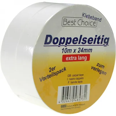 Produktbild von Klebeband Teppichklebeband 2er Set 10m x 24mm
