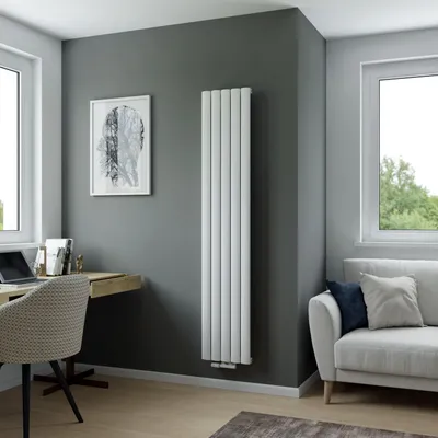 Produktbild von XIMAX ALUMINIUM HEIZKÖRPER NOVUS MIT MITTENANSCHLUSS 1800x555x52,5 mm, 1303 Watt, weiß
