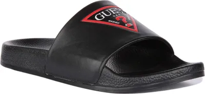 Produktbild von Pánske čierne šľapky Guess jeans Beach shoes-44