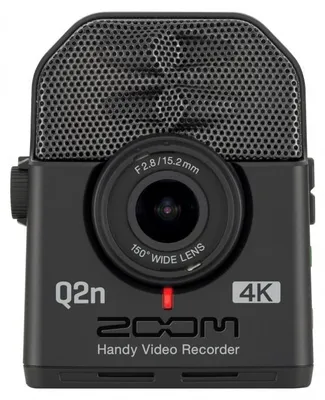 Immagine prodotto di Zoom Q2N-4K Videocamera 4K da 16 megapixel, display da 4,57 cm (1,8 pollici), sensore CMOS, HDMI, scheda di memoria