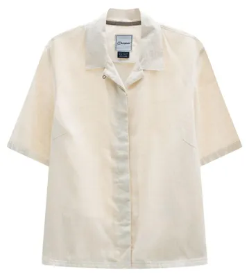 Produktbild von Harthwaite Short Sleeve Shirt für Damen - Berghaus, Farbe:Breeze/Wisdom Marl (DkGRY), Größe:UK 10 // DE 36