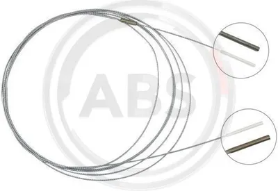 Produktbild von A.B.S. Gaszug K35090 für VW TRANSPORTER III Bus 0,05kg