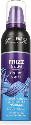 Produktbild von John Frieda Frizz Ease Curl Reviver Mousse 200ml