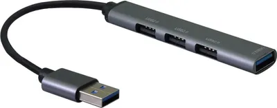 Image de Hub USB 3.0 STANDARD, port USB-A, 4x ports USB-A (3x USB 2.0 + 1x USB 3.2 Gen1)