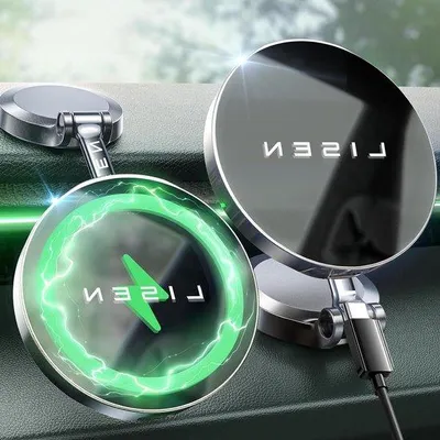 Obrázek produktu pro Magnetický držák do auta s 15W rychlonabíjením pro iPhone/Galaxy