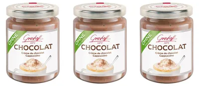 Image de Grashoff Cappuccino chocolat belge au lait crème 250g paquet de 3