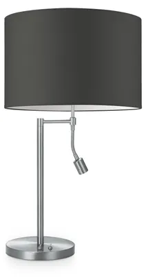 Produktbild von Home Sweet Home Tafellampe Read, LED Leeslamp, E27, antraciet 35cm