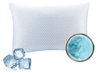 Immagine prodotto di Omgoods - Cuscino in memory foam, 40 x 60 cm, per il supporto della testa e del collo