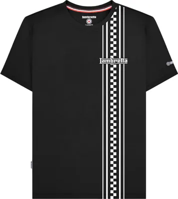 Produktbild von Lambretta - T-Shirt für Herren, Zweifarbig LB367 (L) (Schwarz)