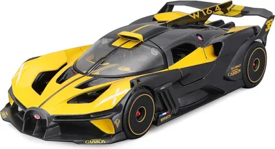 Produktbild von Maisto 32911 - Modellauto - Bugatti Bolide (gelb, Maßstab 1:24) Modell Auto Spielzeugauto