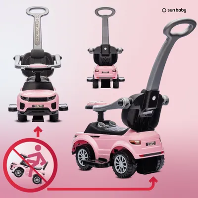 Produktbild von Rutscher Rutschauto Sport Car SUV Rutschfahrzeug Spielzeug ab 2 Jahre hell rosa Sun Baby