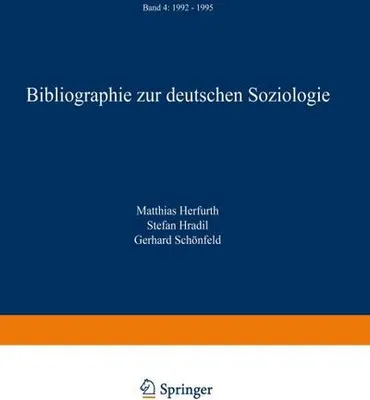Obrázek produktu pro Bibliographie zur deutschen Soziologie