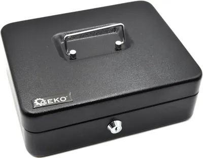 Produktbild von Geldkassette Zählkassette Transportkassette Kasse Tresor 250x200x90 mm GK 902